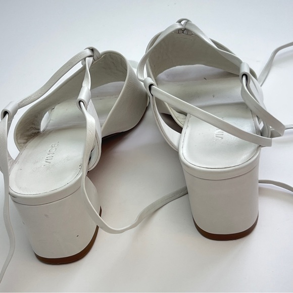 Vince Dunaway Ankle-Wrap Leather Sandals, Size 7.5 - Picture 5 of 7